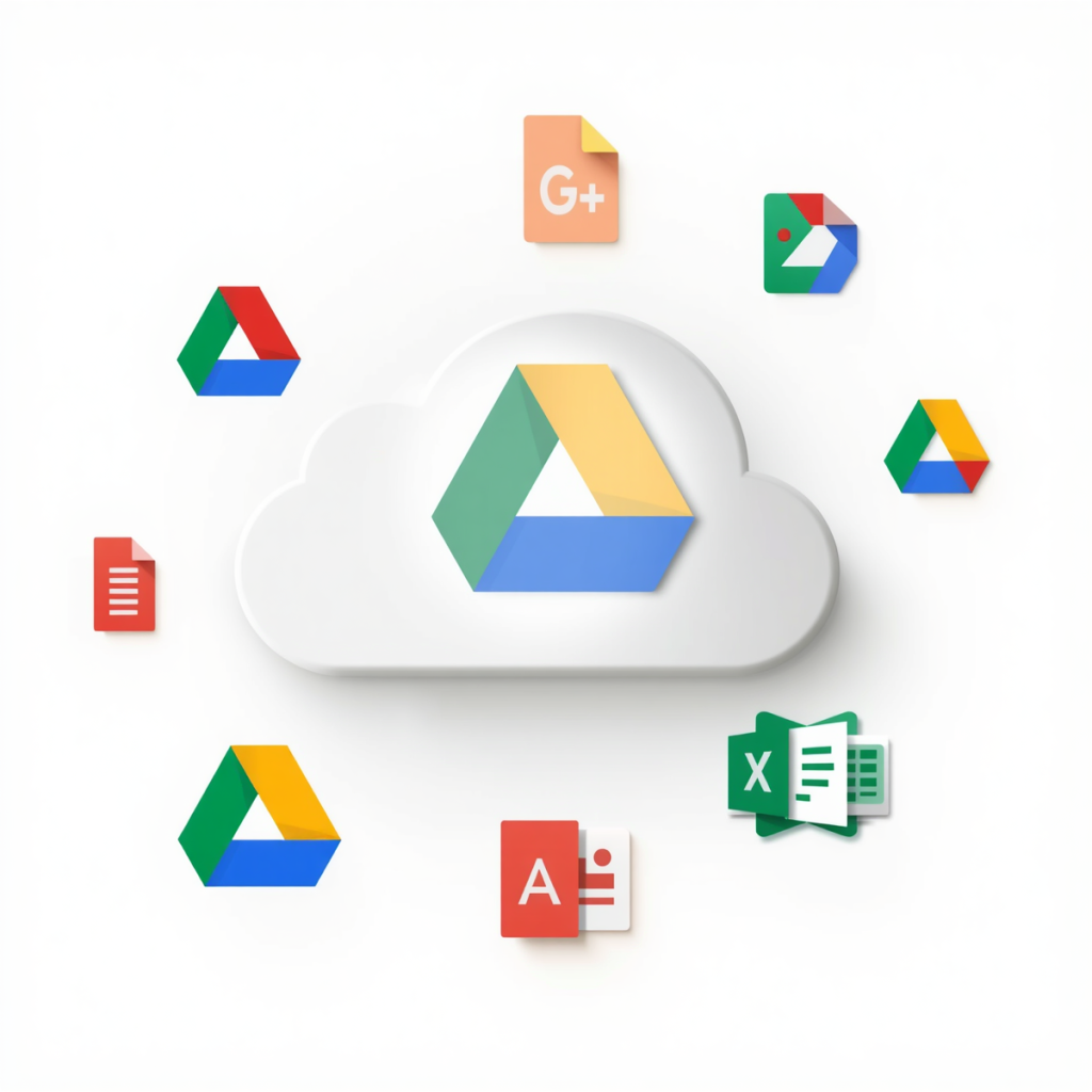 Profesional trabajando con ofimatica nube google drive durante formacion AESRAFOR teleformacion 100 horas certificacion oficial Fundae