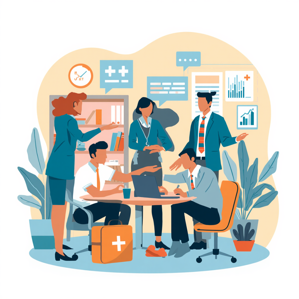 Primeros auxilios en empresa — Intervención física y psicológica — Formación en seguridad laboral